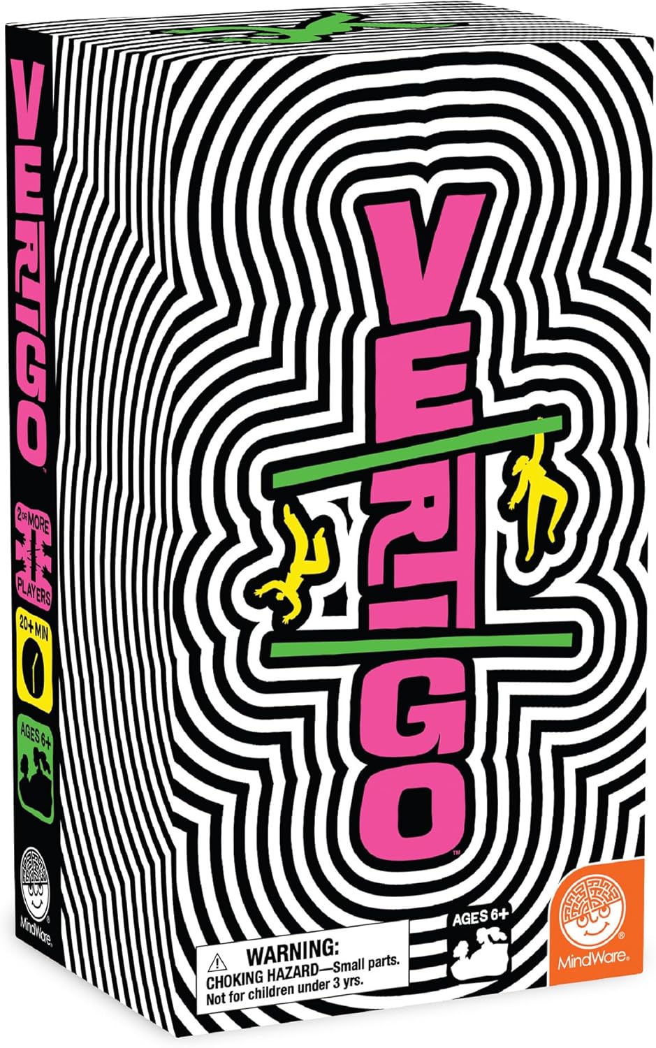 MindWare Vertigo Game – Thrilling Family Suspend and Strategy Challenge with Balancing Beams, Vertigoers, and Surprise Battle Rounds – Ages 6+, 2+ Players