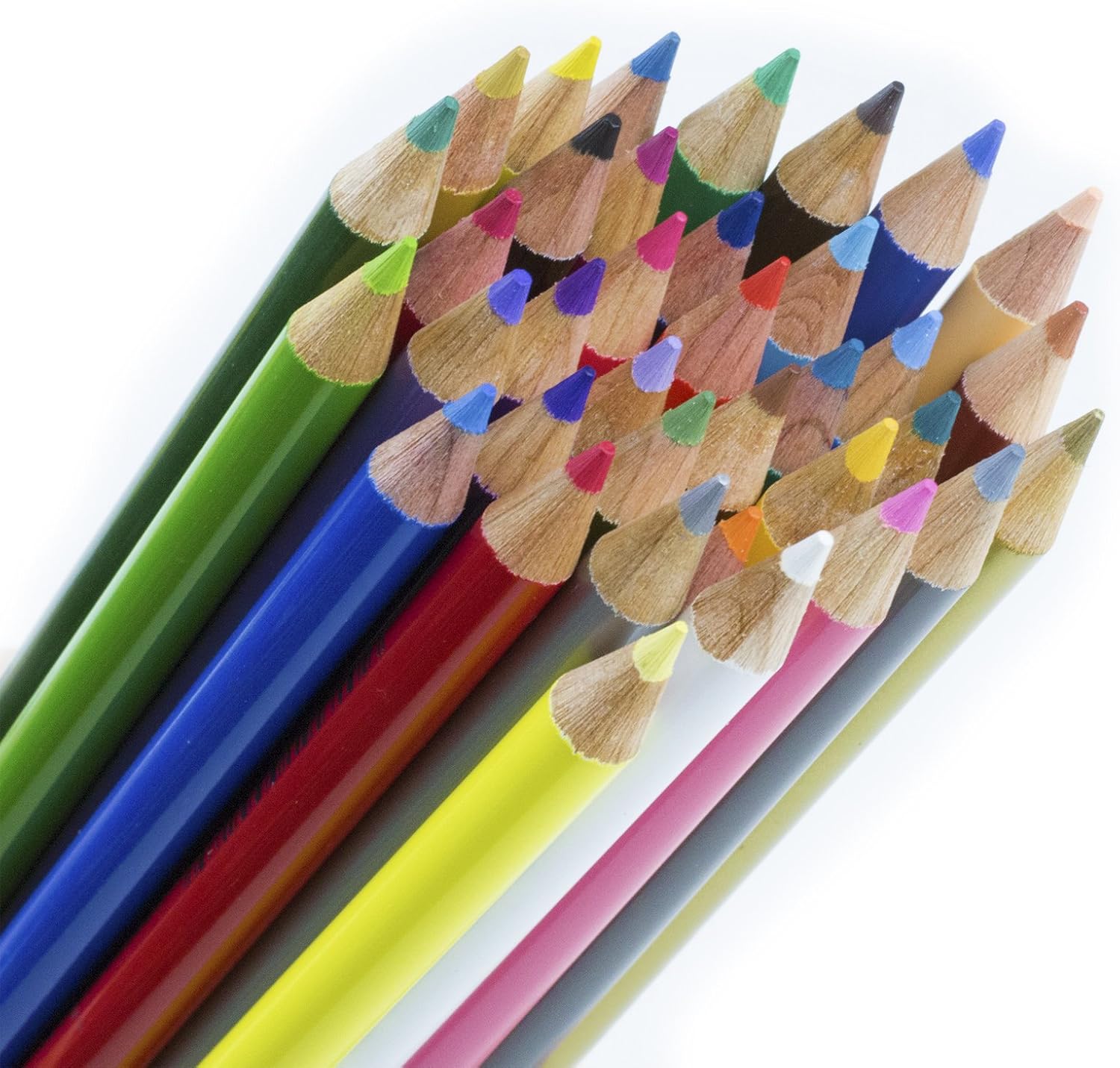 Tombow 51632 1500 Series Colored Pencils, 36 Piece Set. Artist Grade Wax-Based Colored Pencils in a Reusable Tin