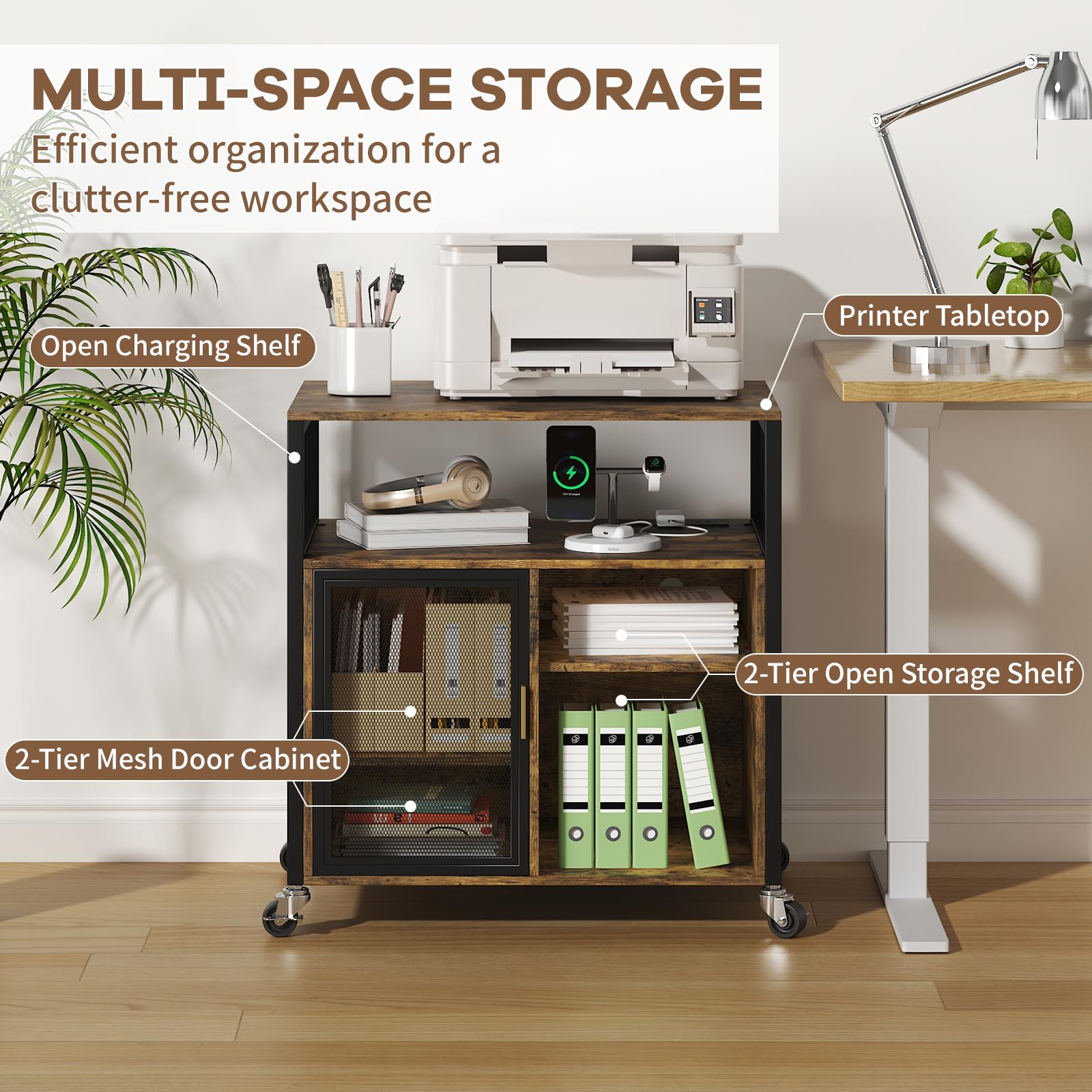 Printer Stations Library Organization Home Office Printer Station A Few Years Back, Our Team