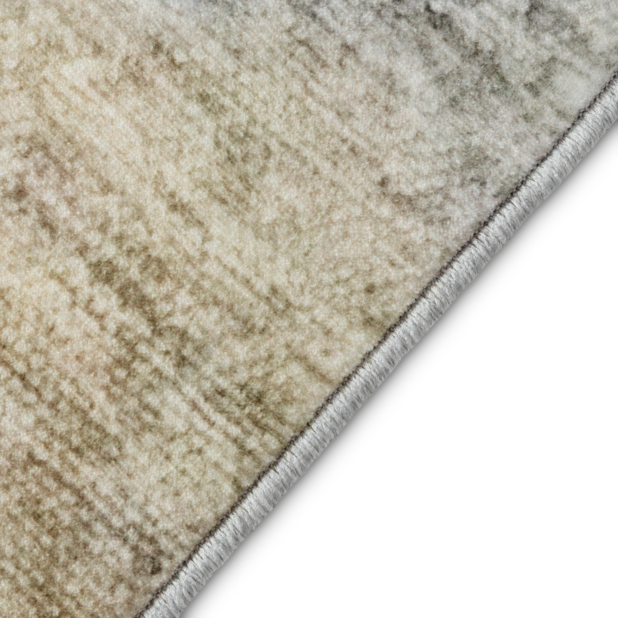 TAPISO Bari Tappeto Motivo Astratto Sfumato Grigio Crema Arancione Blu - Tappeto Stampato con Fondo Antiscivolo Soggiorno Camera da Letto Design Moderno Öko-Tex 200 x 300 cm
