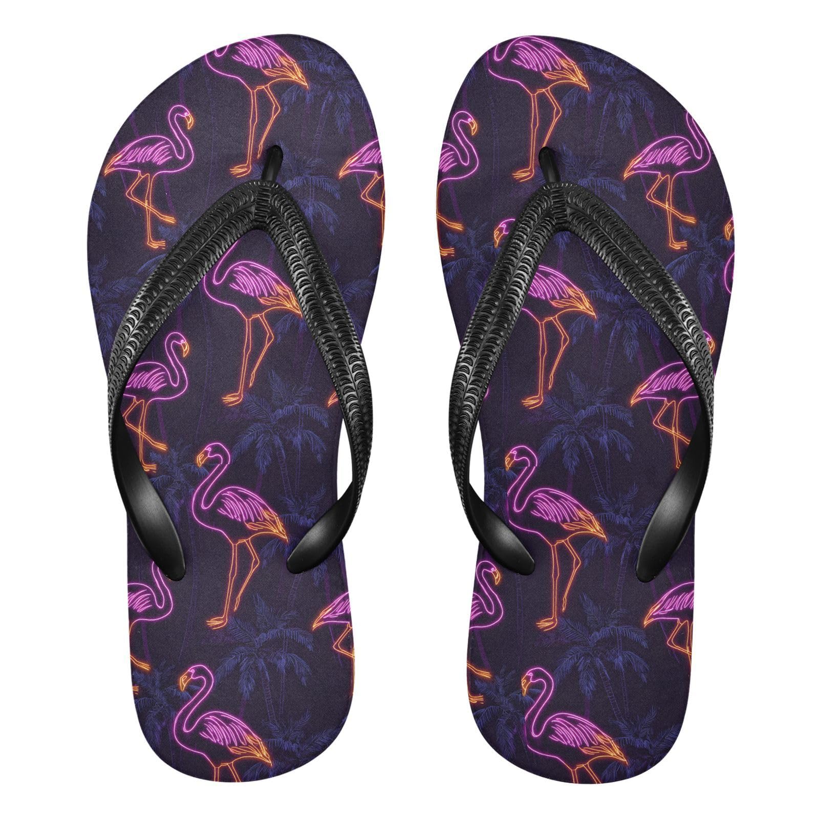 Flip Flops for Women Fashion Beach Slippers Comfort Mens Flip Flops Non-Slip Rubber Shower Slippers Sandal for Hotel Travel Sport,XS-2XL