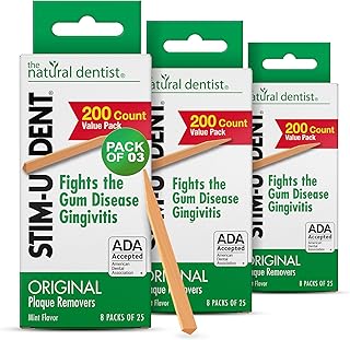 The Natural Dentist Stim-U-Dent Mint Dental Picks, 600 Count