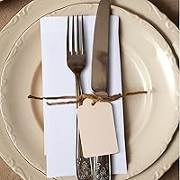 Vista 31 de Urban Villa - Juego de 12 servilletas de tela de 50x50 centímetros 100% algodón, servilletas lavables, suaves, duraderas, reutilizables