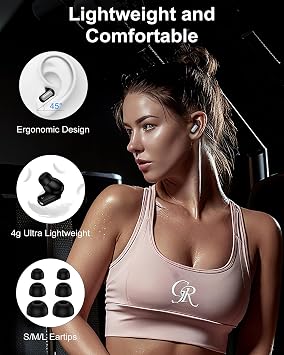 Android Wireless Earbuds for Samsung Galaxy S26 S25 Ultra S24 S23 S22 Plus A17 A35 A16 A15 A54 Z Fold7 Flip7, HiFi Stereo Bluetooth Headphone Sport Wireless Earphones Audifonos Inalambricos for iPhone