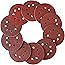 Coceca 160pcs Orbital Sandpaper Sanding Discs 5 Inches 8 Hole Hook and Loop, 20pcs Each 40 80 100 120 150 180 Grit and 10pcs 