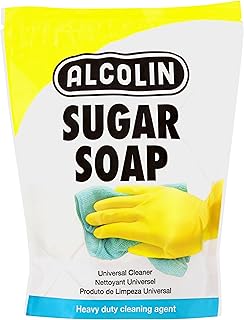 Alcolin SUGAR SOAP 500 grams is a strong Non flammable detergent cleaner for cleaning of previously painted surfaces.