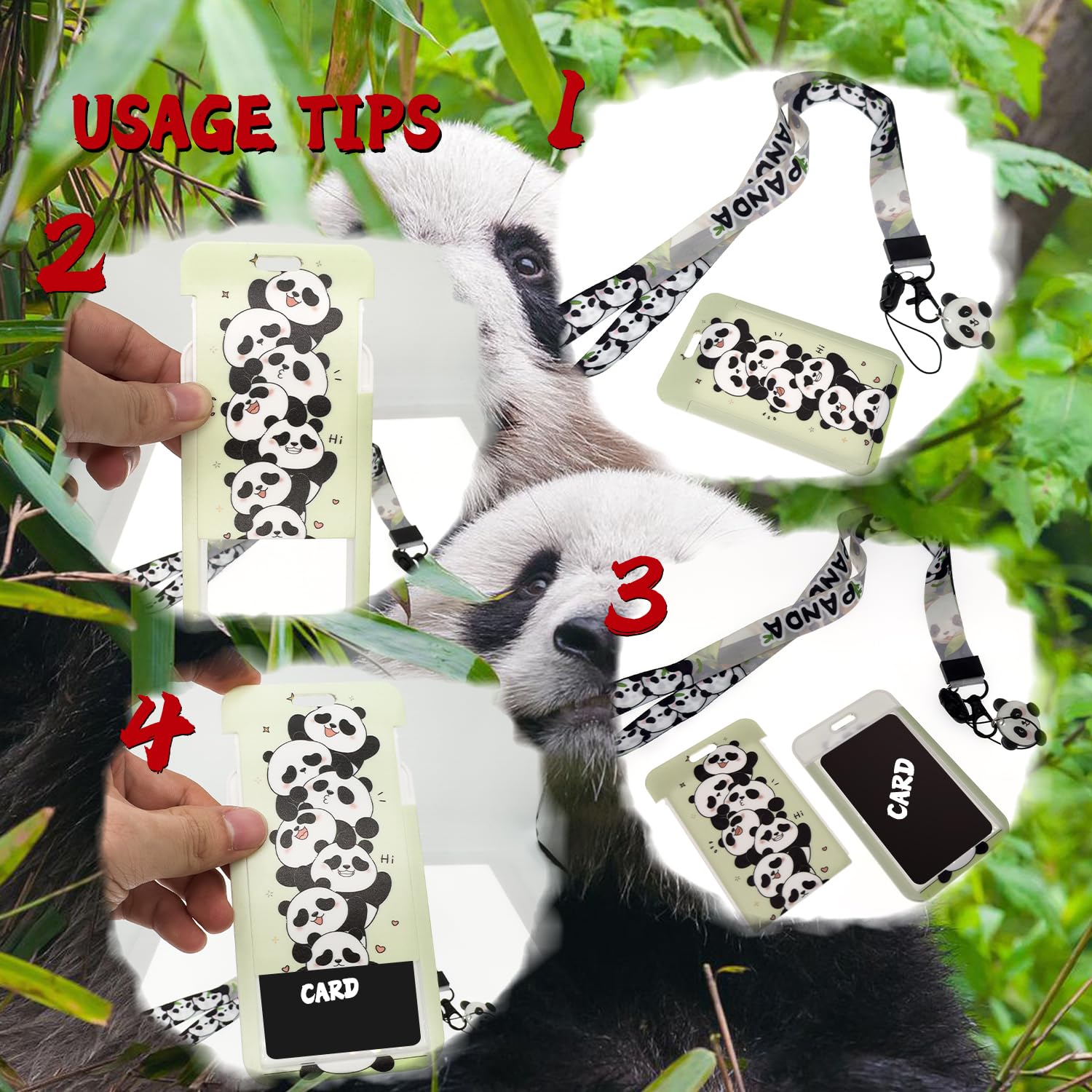 100 Porta Badge Con Clip - 9x8.5 Cm Trasparenti, Impermeabili, Per Carte D'Identità E Tesserini - Foto 6