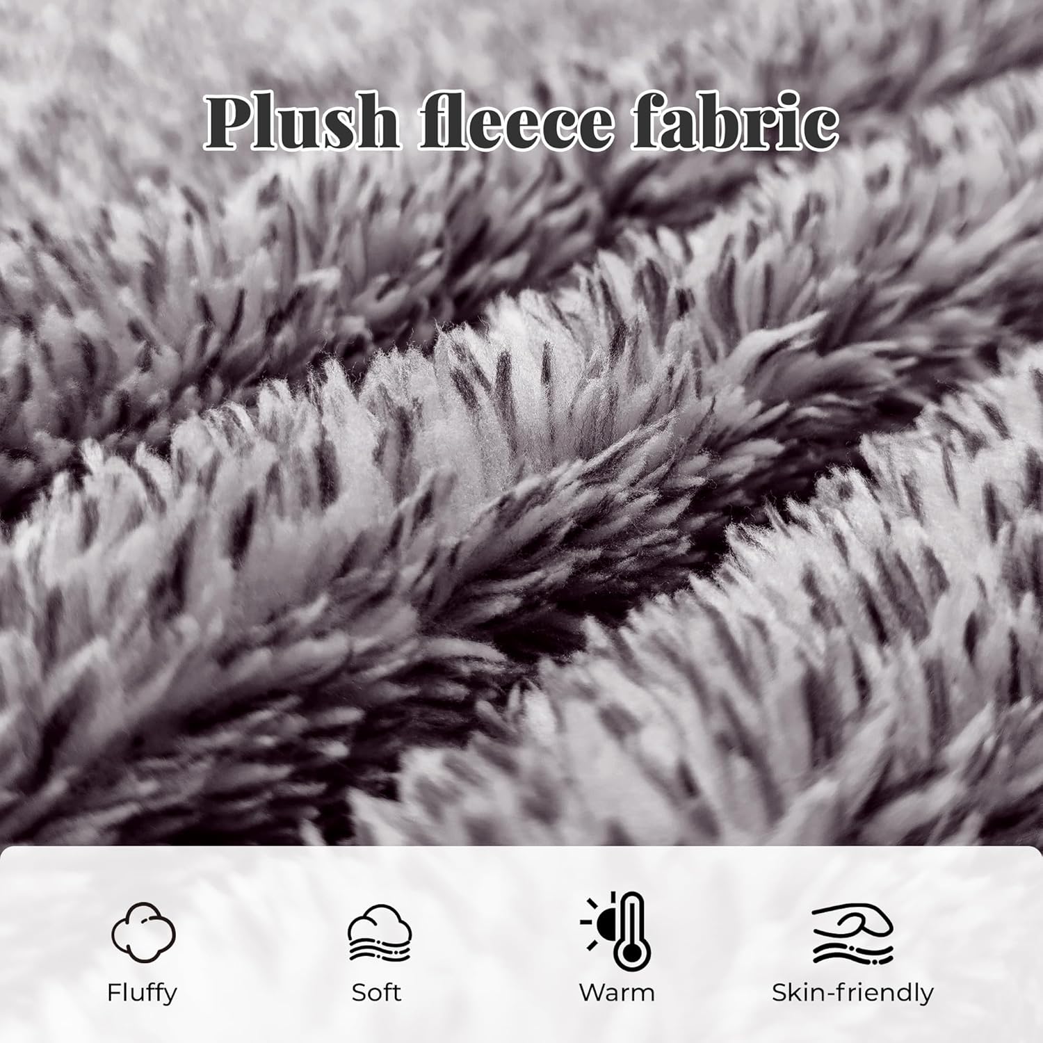 HEARTNICE Womens Hooded Plush Robes Soft Warm Long Bathrobe for Women Fluffy Winter Loungewear - Image 2