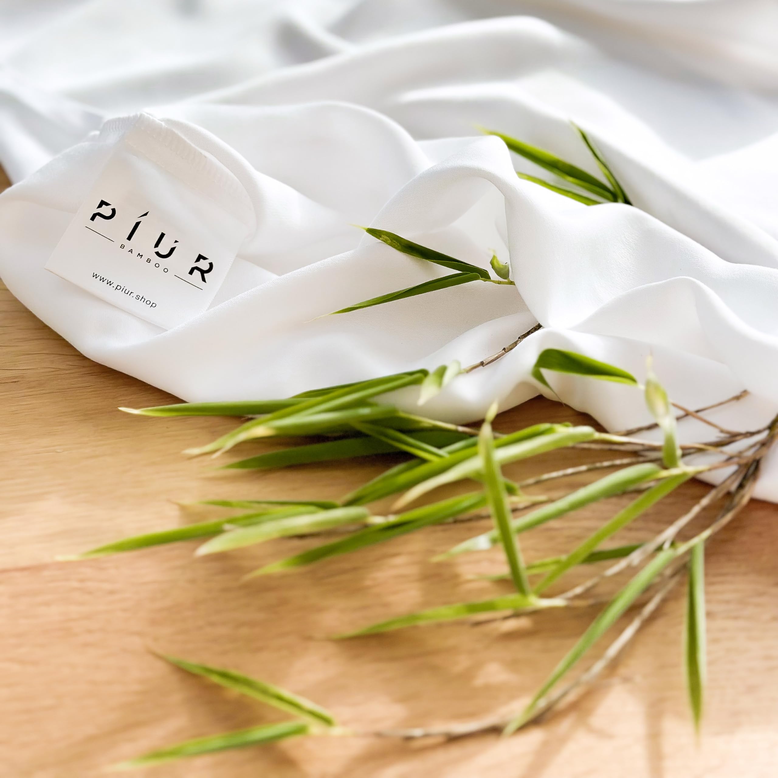 PÍUR Baby Mattress Cover 89 x 51 cm, 100% Bamboo for BabyBay Cot Oeko-Tex 100, Hypoallergenic and Cooling - Image 4