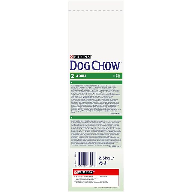 Foto 4 de 7 de Purina Dog Chow Pienso para Perro Adulto con Pollo, 4 bolsas de 2,5kg