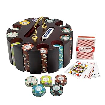 大量ポーカーチップまとめ Amazon | iimono117 ポーカーセット チップ500枚 アルミケース