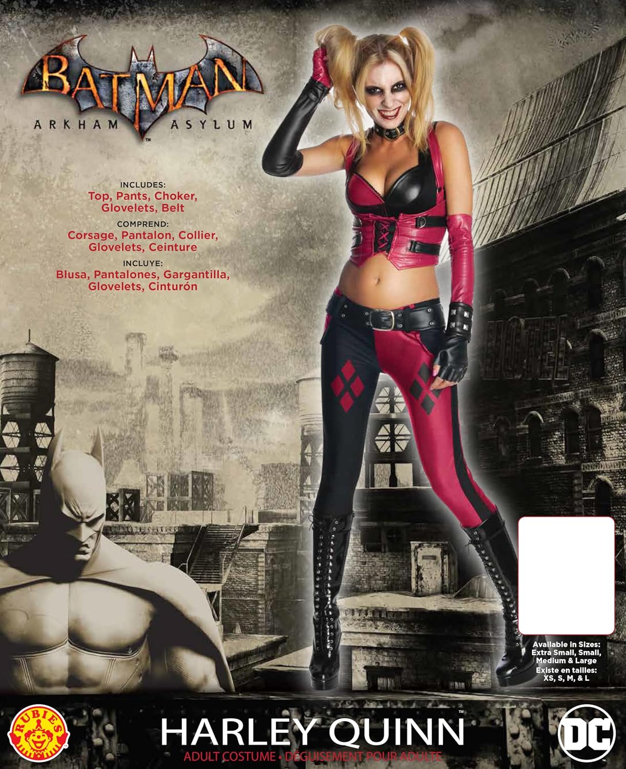 Secret Wishes Batman Arkham City Harley Quinn Costume - Image 4
