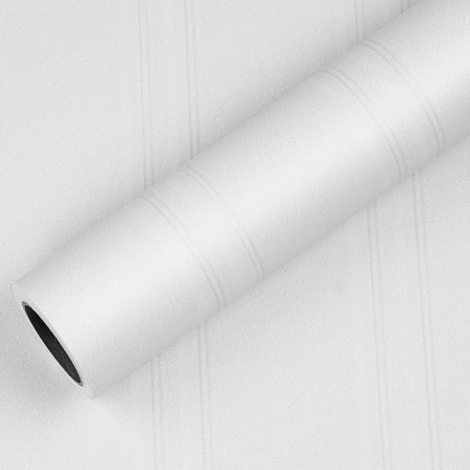 Buy ReWallpaper Faux Beadboard Wallpaper Peel and Stick White Vinyl