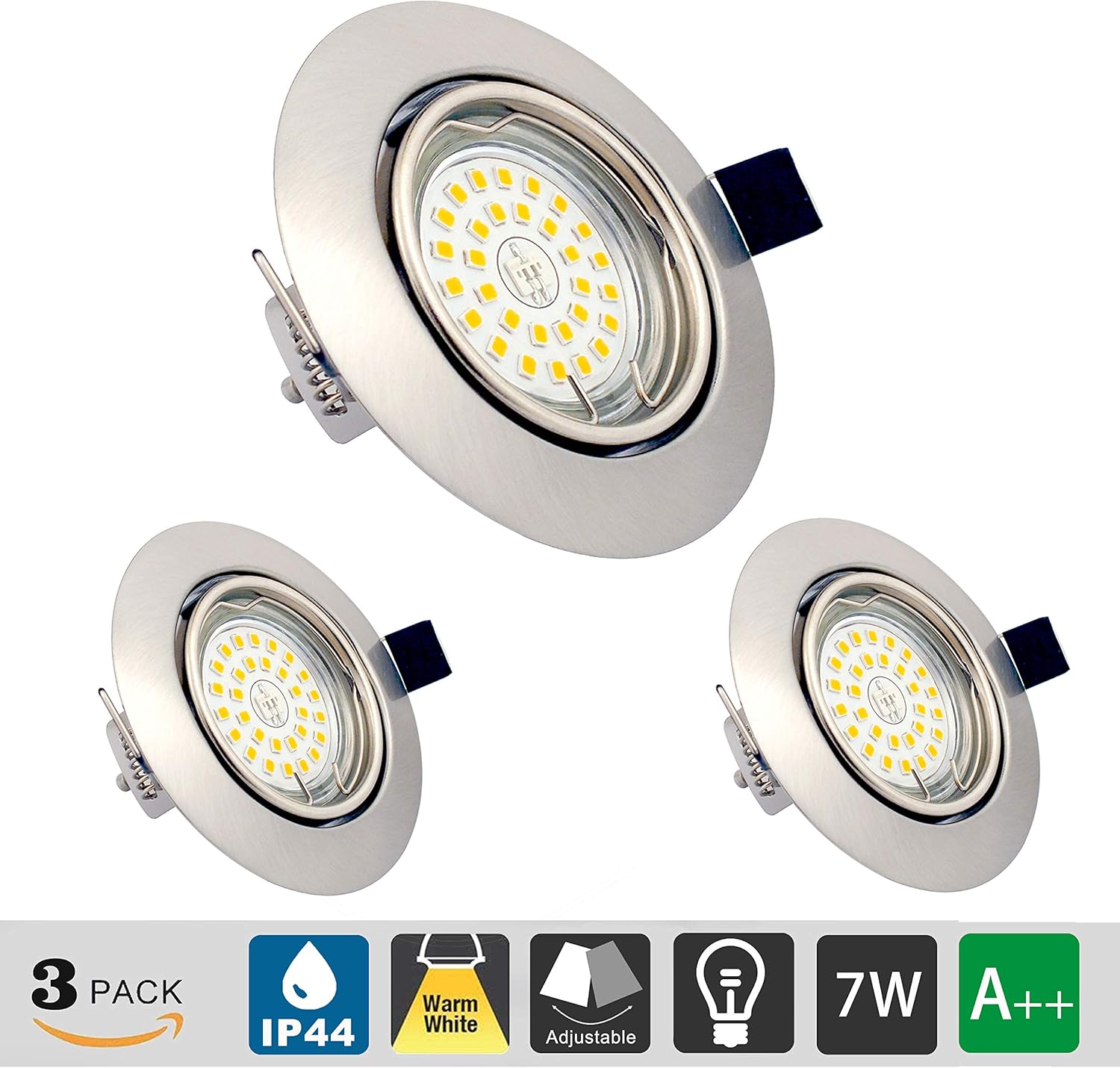 plafoniera da incasso per cucina