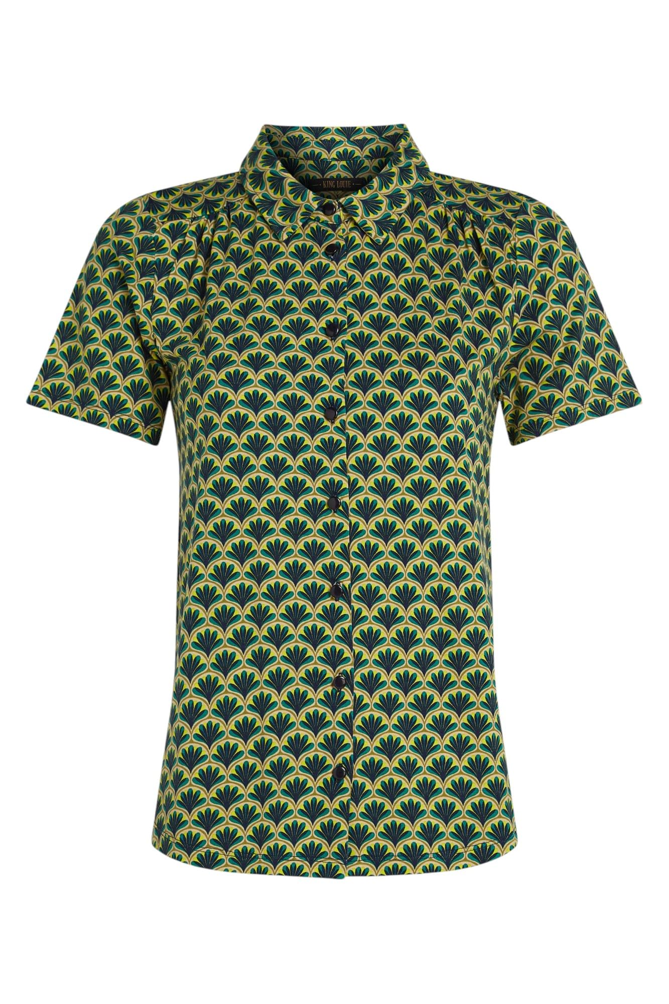 King Louie Maisie Blouse Touche - Blusa para mujer