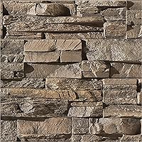 Vista 58 de Sedona - Paneles de piedra sintética, Gris, AMNWSSPNBW