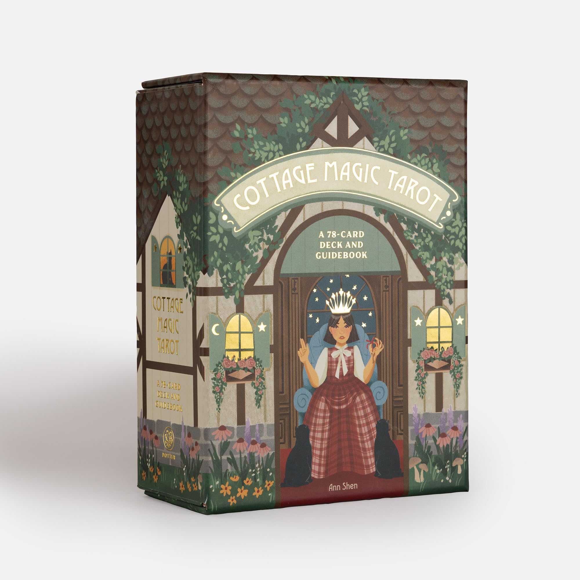 Cottage Magic Tarot: A 78-Card Deck and Guidebook