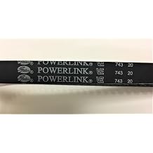 V-Belt CVT Gates Powerlink Drive Belt 743 20 30 1 per Order fits GY6 125cc 150cc Short Case Engine Usually with 10 inch Back tire Motorcycle Scooter ...