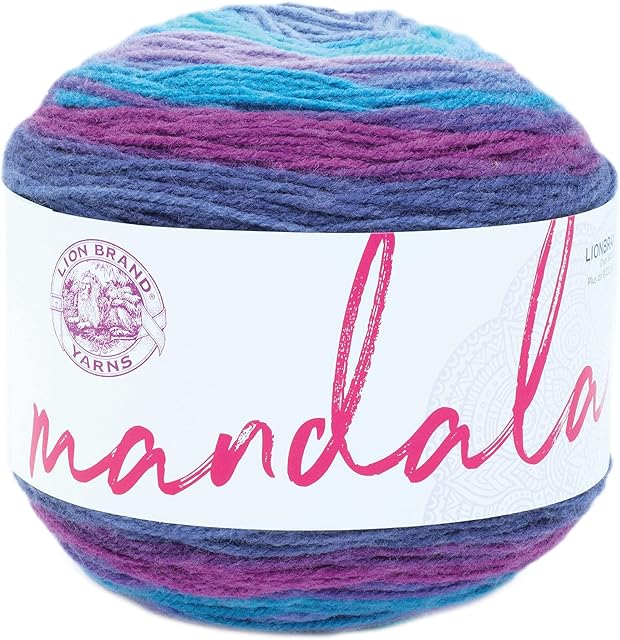 Lion Brand Yarn Mandala Yarn, Hades