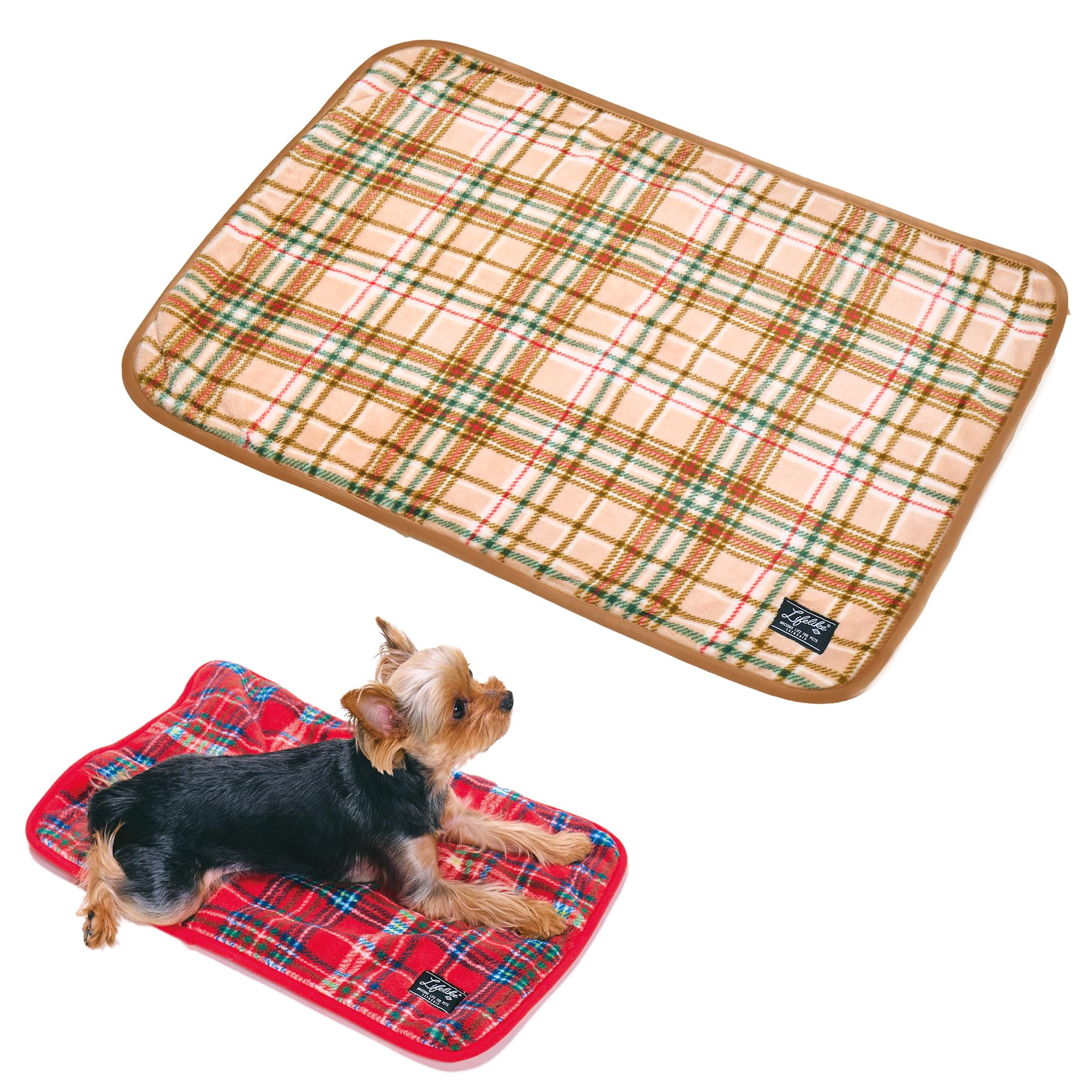 Amazon.co.jp: 【LIFELIKE公式】タータンチェックブランケット