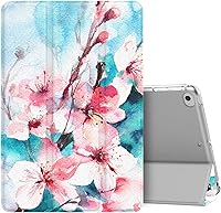Vista 23 de MoKo - Funda compatible con iPad mini 5 2019/Mini 4 2015 (5ta/4ta generación de 7.9 pulgadas), fina, ligera, con soporte, con protector traslúcido