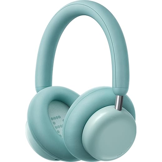 CMF BY NOTHING Headphone Pro, Hi-Res+LDAC|100hrs Playback|40dB ANC|5min=8hrs Charge|40mm Driver Bluetooth & Wired (Light Green, On The Ear)