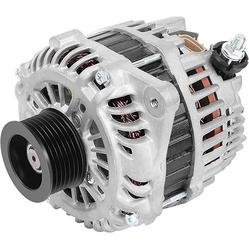 V6 3.5L 130Amp ASTOU Alternator Replacement fit 2007 2008 2009 2010 for Nissan Altima, 2009 2010 for Nissan Maxima, 2009-2014 for Nissan Murano, 2011-2017 for Nissan Quest Replacement for 11341 11557