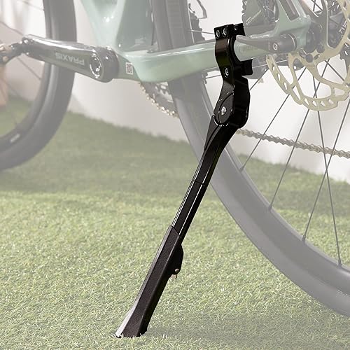 N+1 Soporte lateral trasero ajustable para bicicleta de montaña, bicicleta eléctrica, carretera, ciudad y bicicletas pesadas, 26 a 29 pulgadas