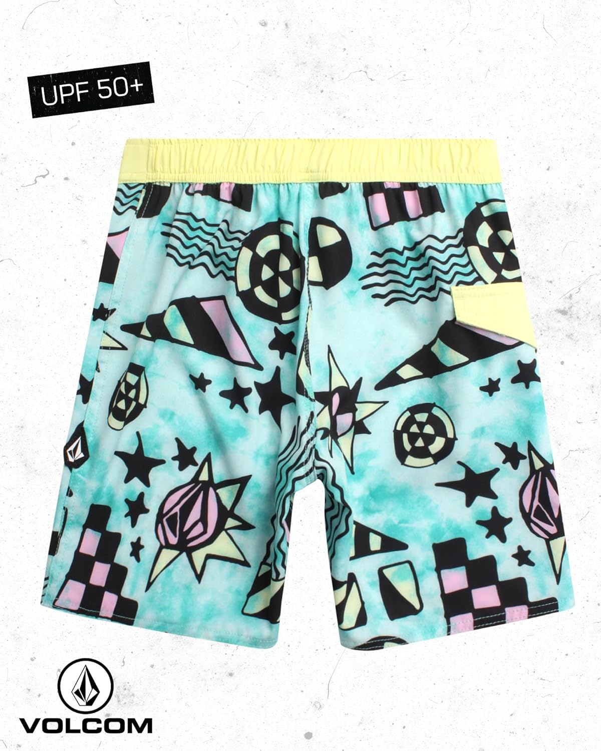 Volcom Boys Board Shorts - UPF 50+ Quick Dry Boys Swim Trunks with Pockets - Kids' Swimwear Swim Shorts (Sizes: 8-16) - Image 6