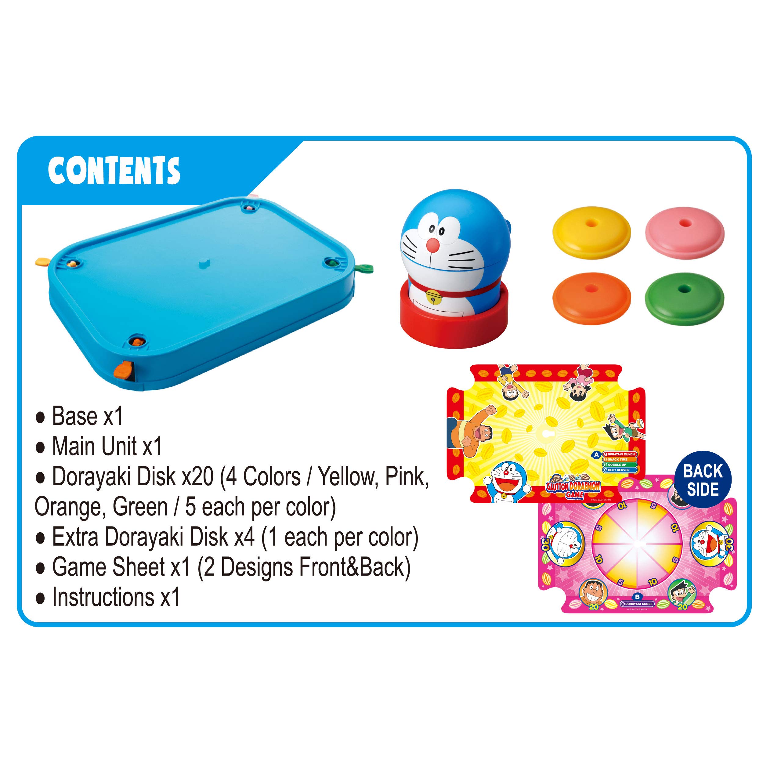 EPOCH Games Glutton Doraemon Game