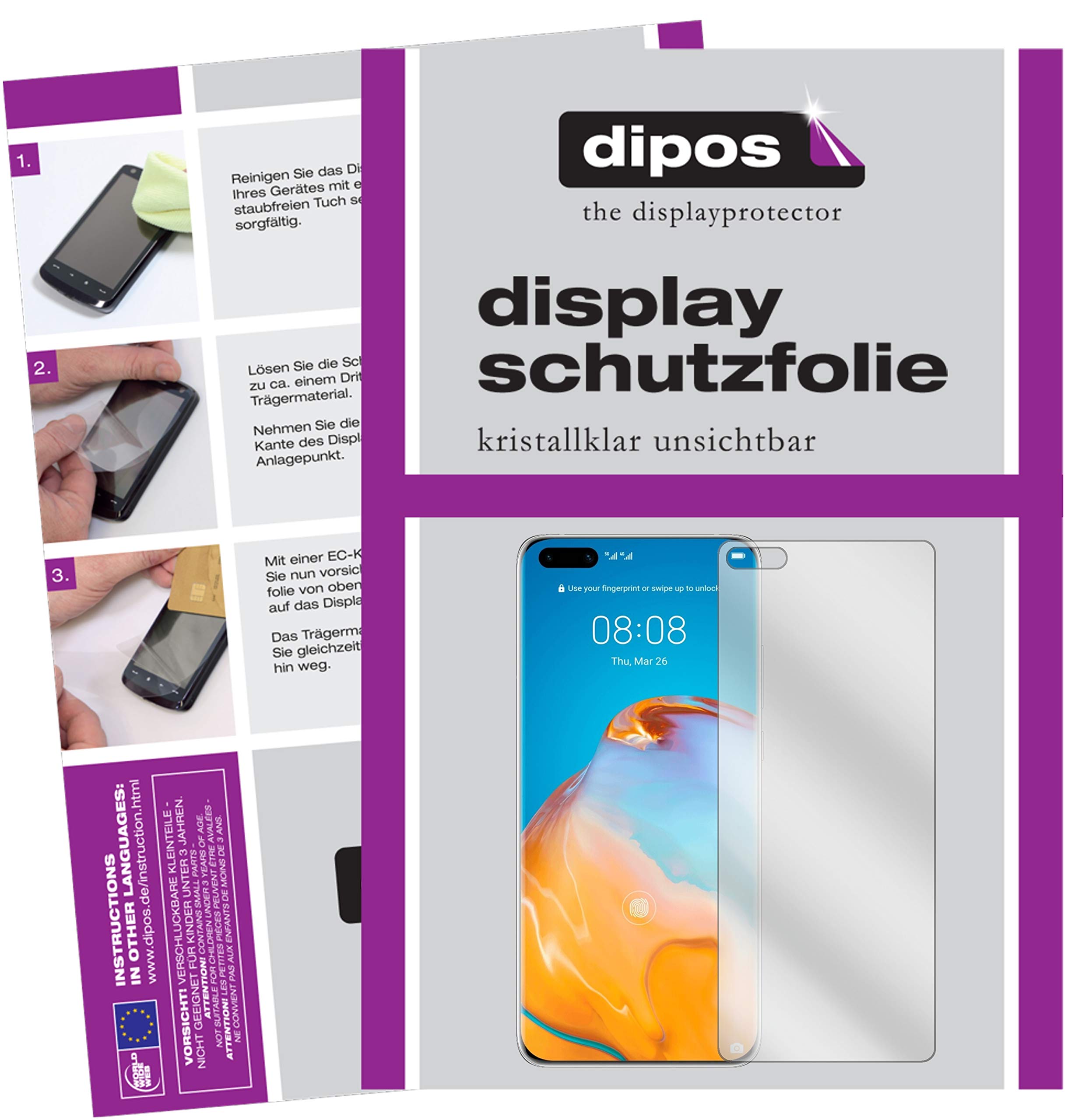 Pellicola Protettiva per Huawei P40 Pro Plus Protezione Schermo Claro Display