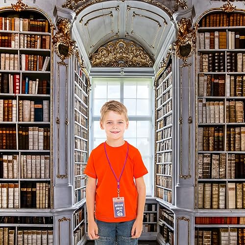 Miniatura 7 de 24 cordones brillantes con soportes para tarjetas de identificación, cordón de seguridad de liberación rápida para niños, cordón para pasillos de