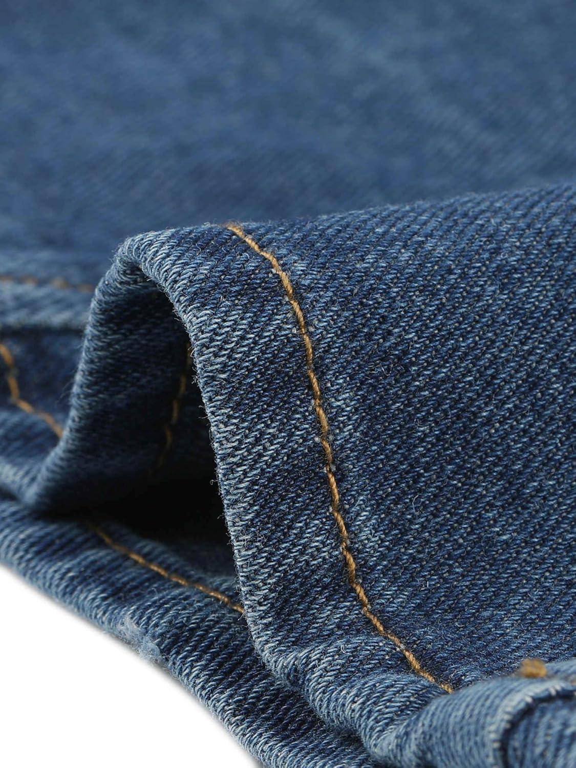 Allegra K Denim Vest for Women's Sleeveless V Neck Washed Distressed Y2K Jean Waistcoat Jacket - Image 5