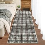 GarveeHome Rugs lavables à la machine 9x12 Salon Moderne Non Slip Agritourisme Grande surface Rug pour chambre Soft Rug Non Shedding Tapis résistant à la tache pour bureau de chambre de bébé