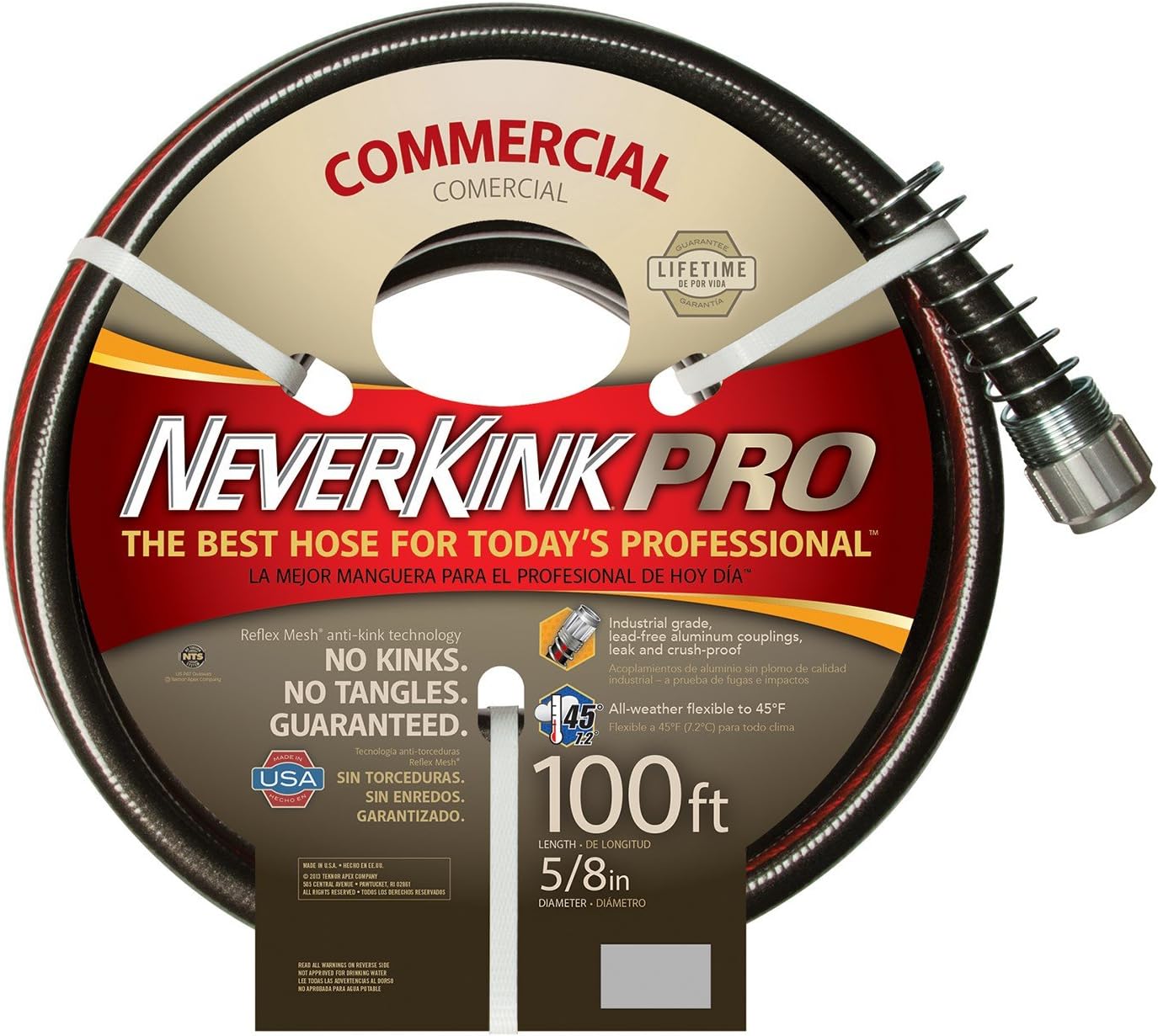 Apex 8844-100 5/8" X 100' Commerical Duty Pro Hose