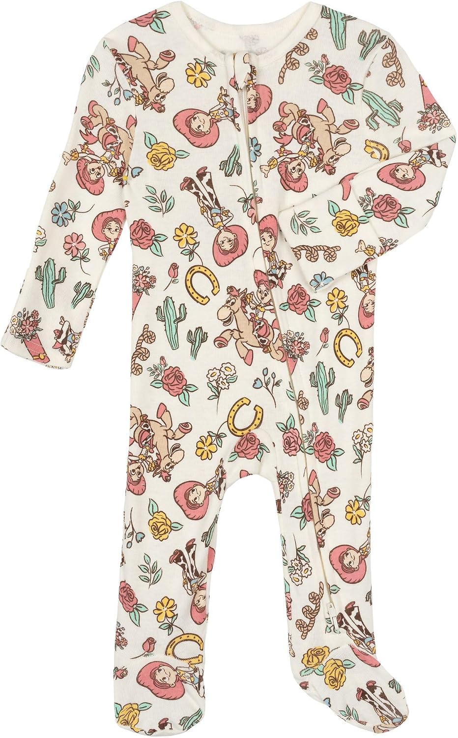 Disney Baby Girls' 2-Pack Footed Sleep N' Play Newborn to Infant image 2