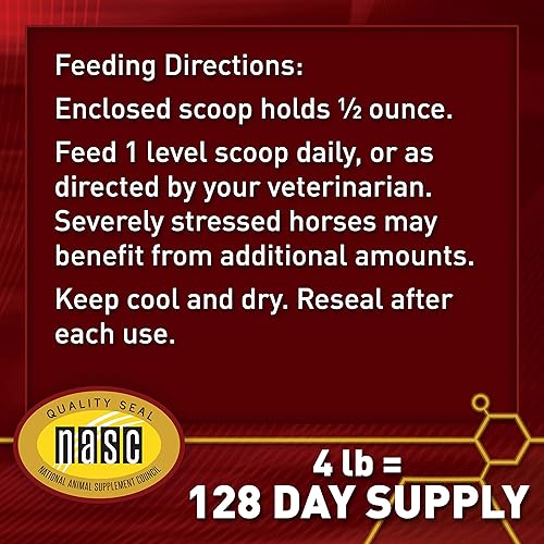Miniatura 7 de Vita Flex Pro E-5000 Vitamina E para caballos de alta calidad, 4 libras, suministro para 128 días