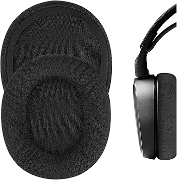 Arctis 9 Replacement Earpads Soft Ear Cushions Compatible with SteelSeries Arctis9 Arctis7 Arctis5 Arctis3 Arctis1 and Arctis pro Wireless Gaming Headphones (Arctis-Black)