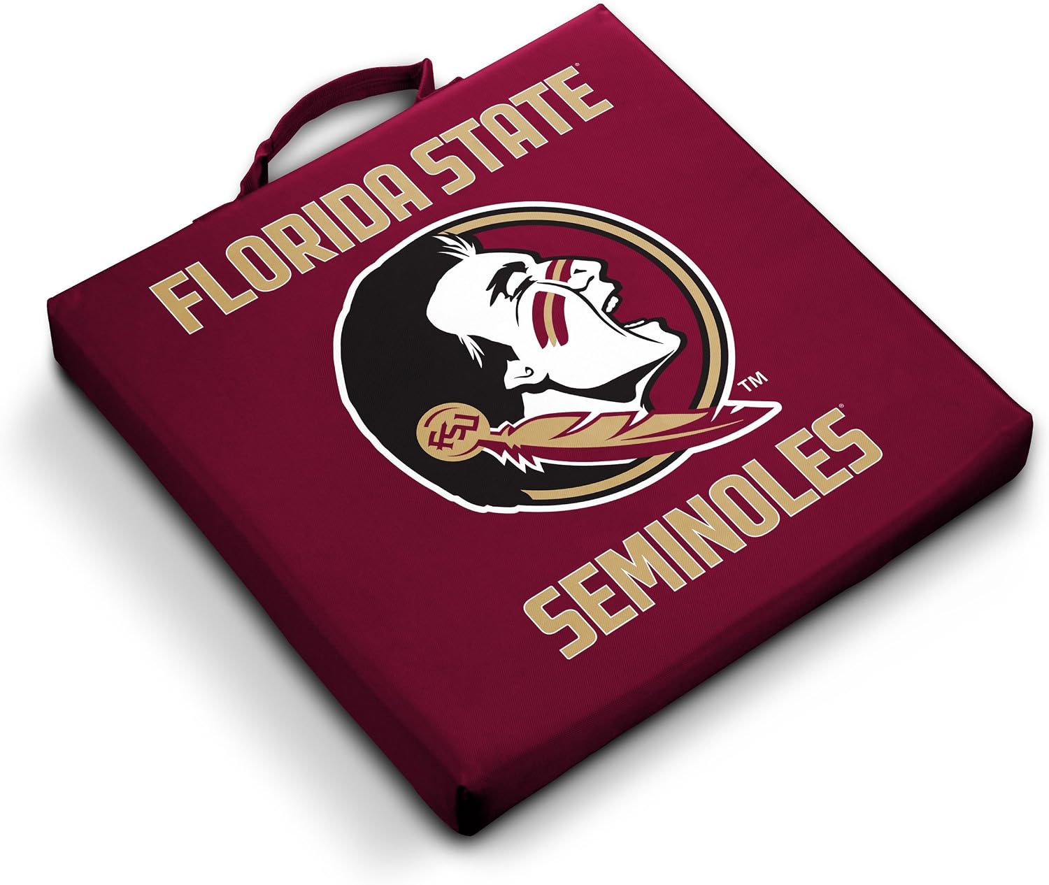 NCAA Florida State Seminoles Bleacher Cushion, 14" x 14" x 1"