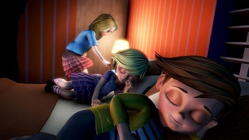 Simulador de diversão de família virtual mãe 3D: feliz família mãe crianças bebê cuidados aventura j