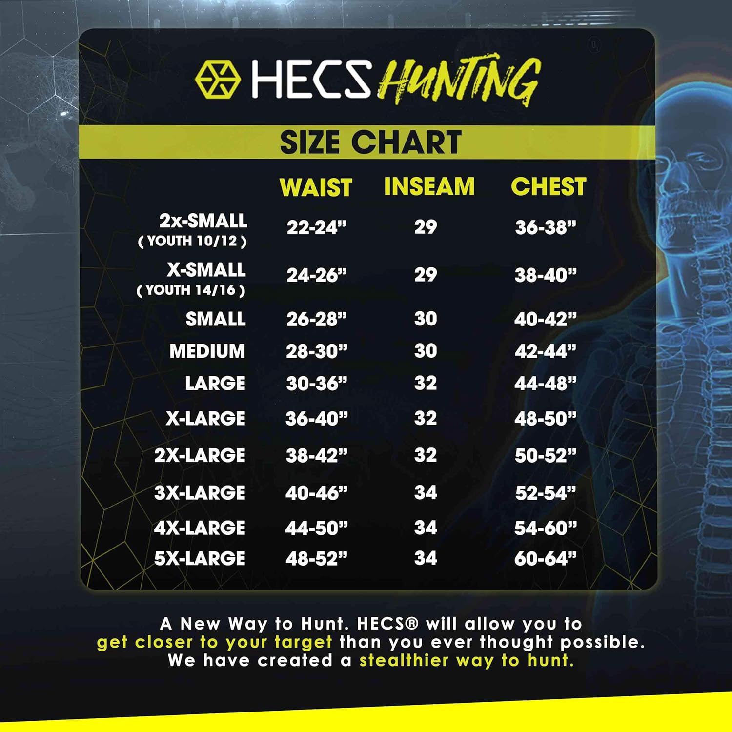 hecs base layer suit