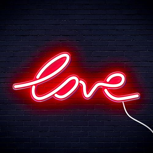 Miniatura 9 de Letrero de neón LED de silicona flexible "love" - púrpura - st16s42-fnu0202-p