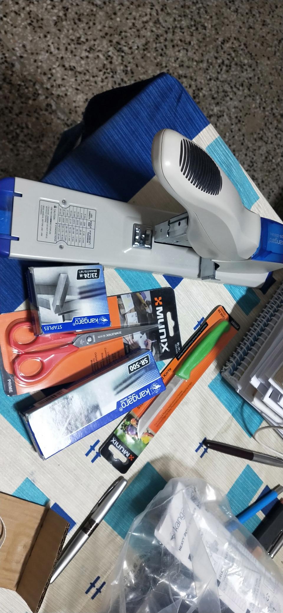 Kangaro DS23S24FL Heavy Duty Stapler With 23/24pins And SR500 Heavy