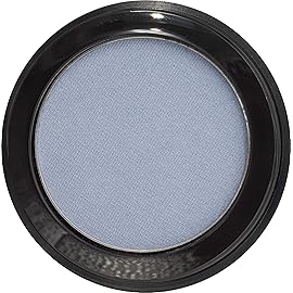 Pure Ziva Light Blue Silver Grey Shimmering Pressed Powder Single Vegan Eyeshadow; Talc, Paraben & Cruelty Free