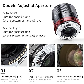 VILTROX 33mm F1.4 STM XF富士フイルム Amazon.com : VILTROX 33mm F1.4 fujifilm X Mount f/1.4 XF AF