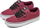 Vans Atwood Canvas, Chaussures de Skateboard Homme, Rouge (Canvas) - 2