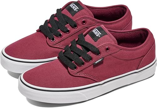 Vans Atwood Canvas, Chaussures de Skateboard Homme, Rouge (Canvas) - 2