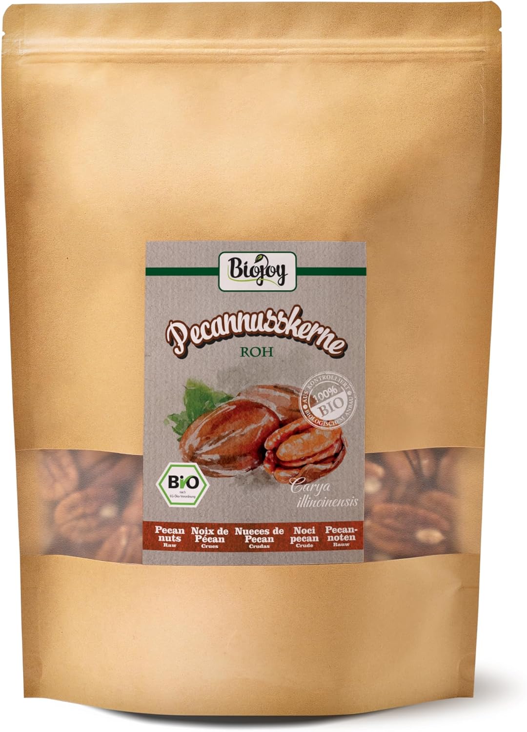 Noix de Pécan Crue Bio 1 kg - Biojoy