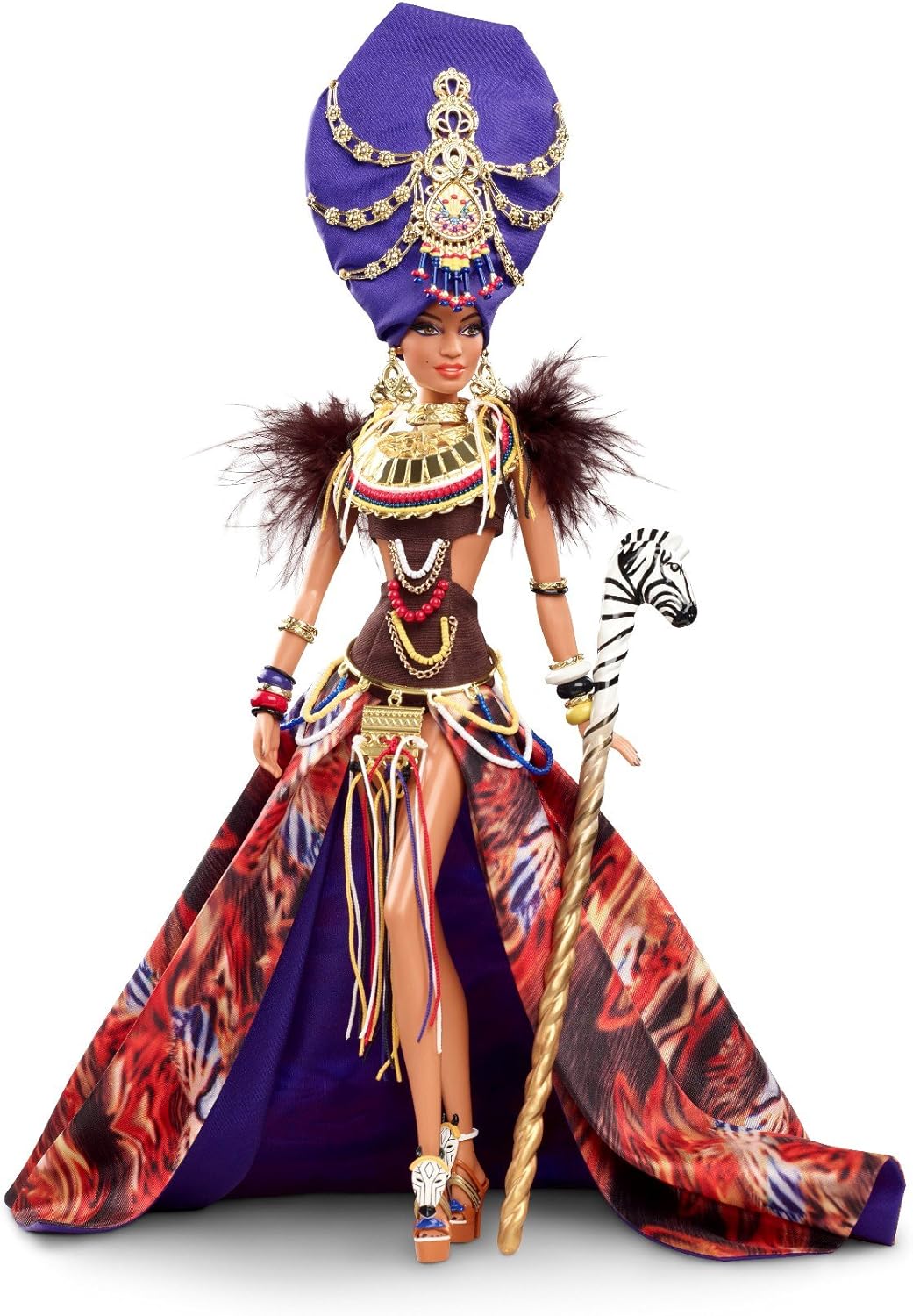 BARBIE COLLECTOR TRIBAL BEAUTY BARBIE DOLL Amazon.co.uk Toys & Games