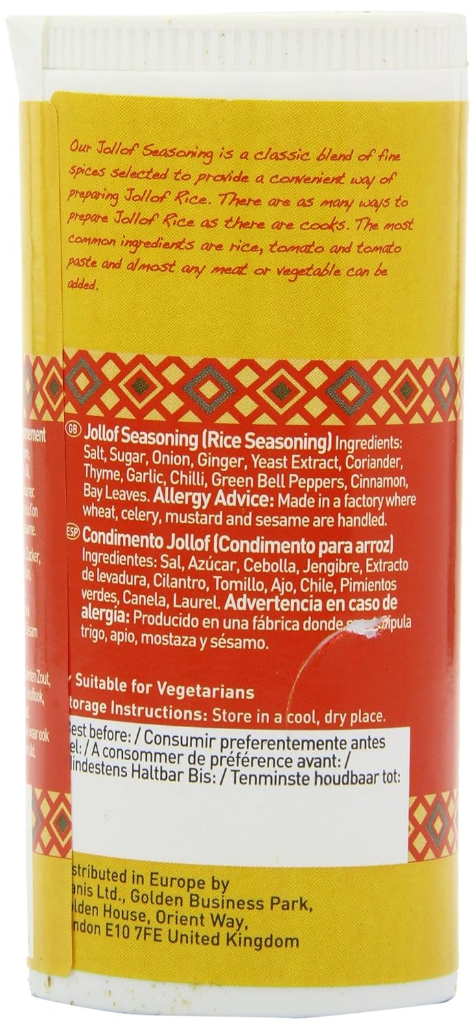 Africa's Finest Jollof Seasoning 100 g (Pack of 6)